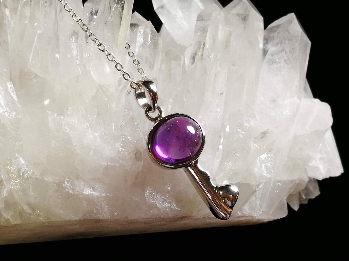 心門之鑰紫晶墜（已售完）