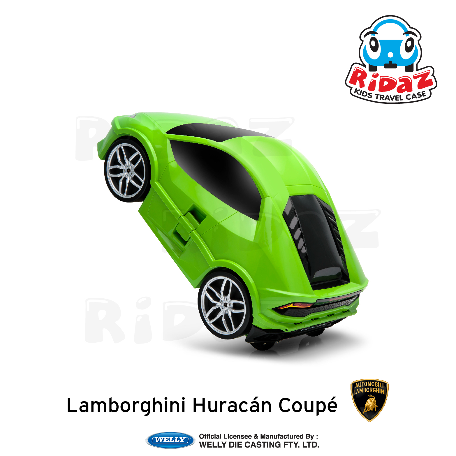 林寶堅尼汽車兒童行李箱-91002-綠色