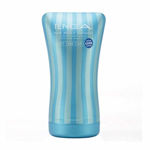 TENGA-SOFT TUBE COOL 按壓型(冰涼特別版) 飛機杯