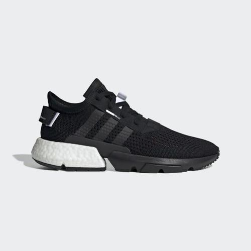 adidas originals pod trainers in black