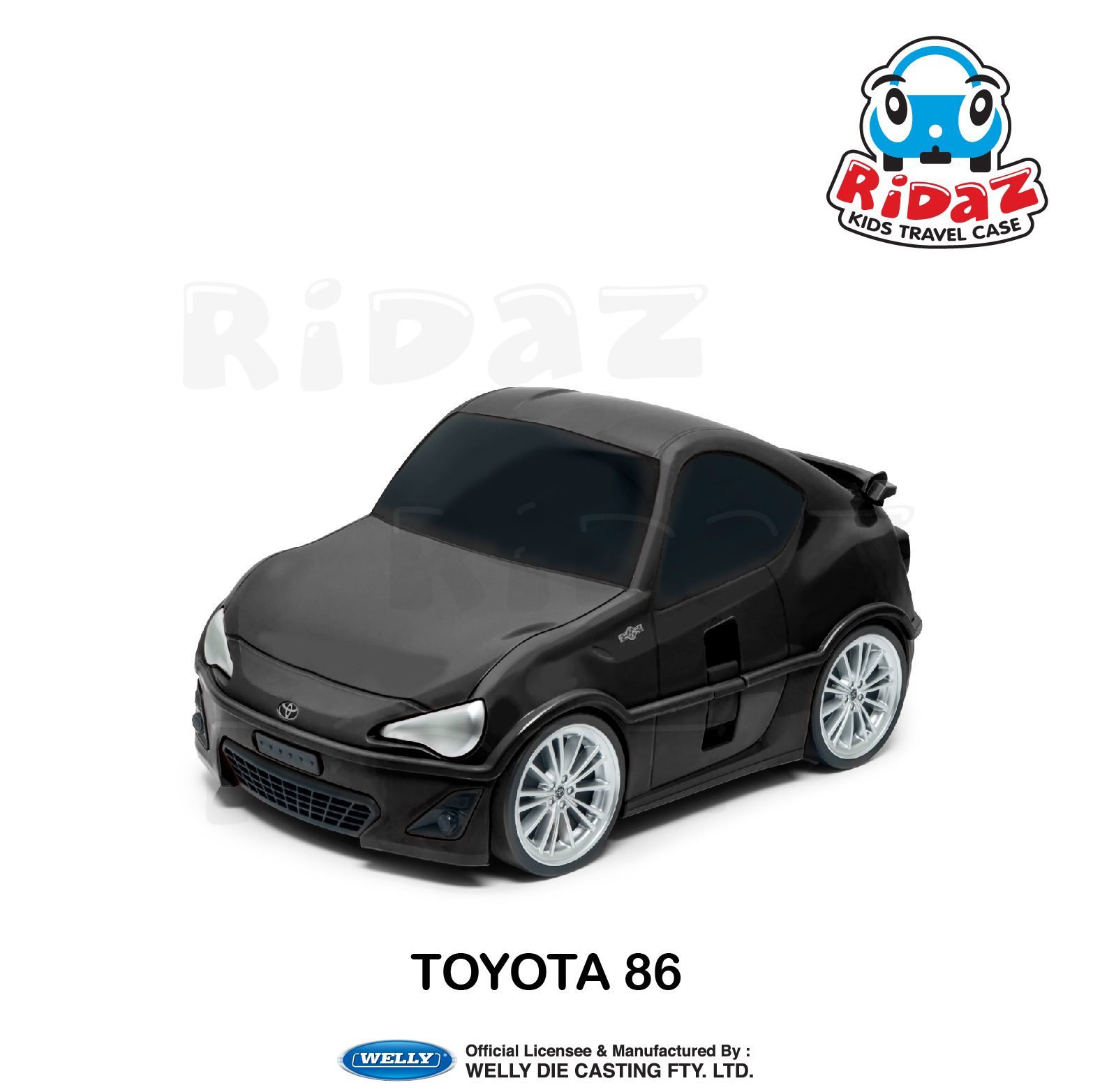 豐田86兒童行李箱-91005-黑色