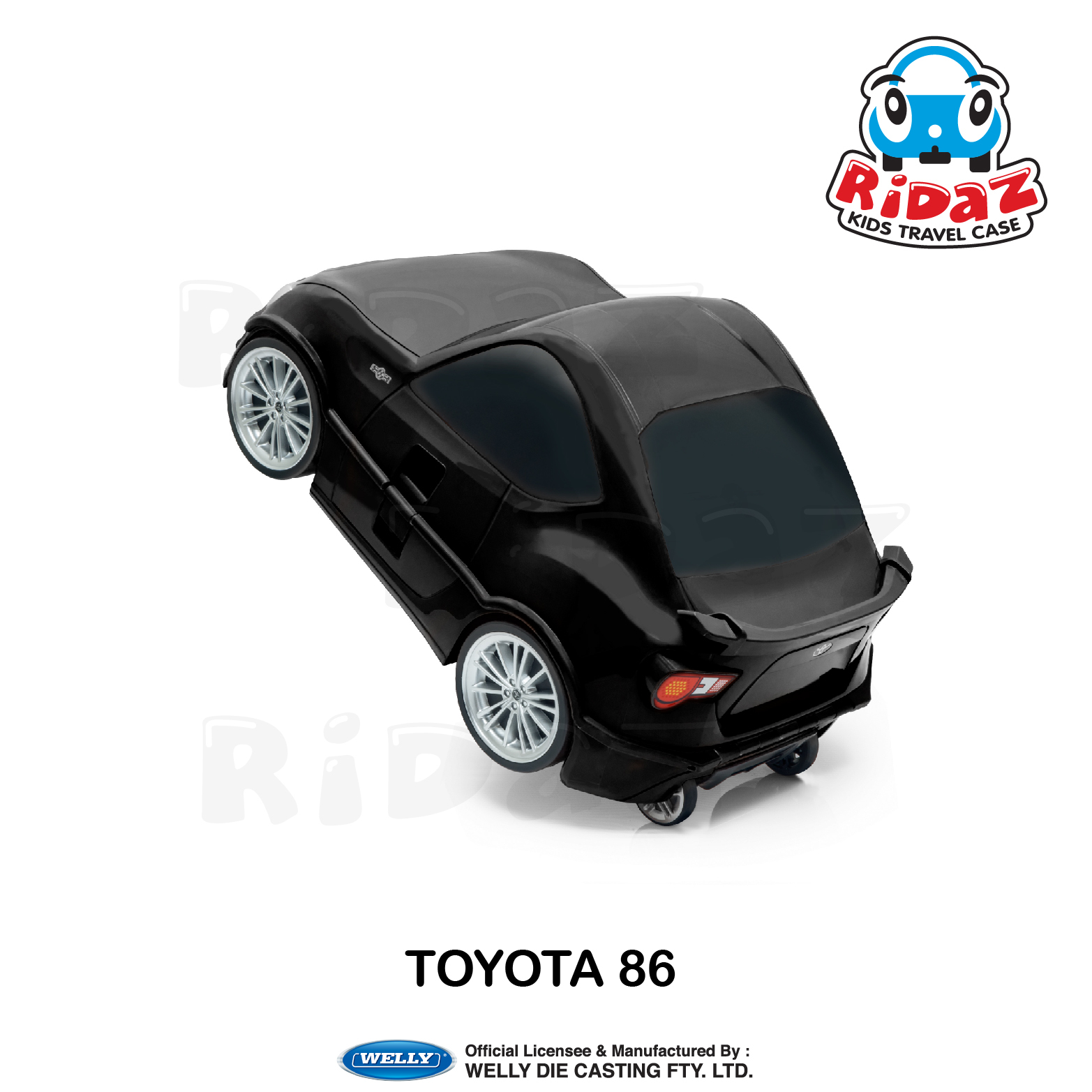 豐田86兒童行李箱-91005-黑色