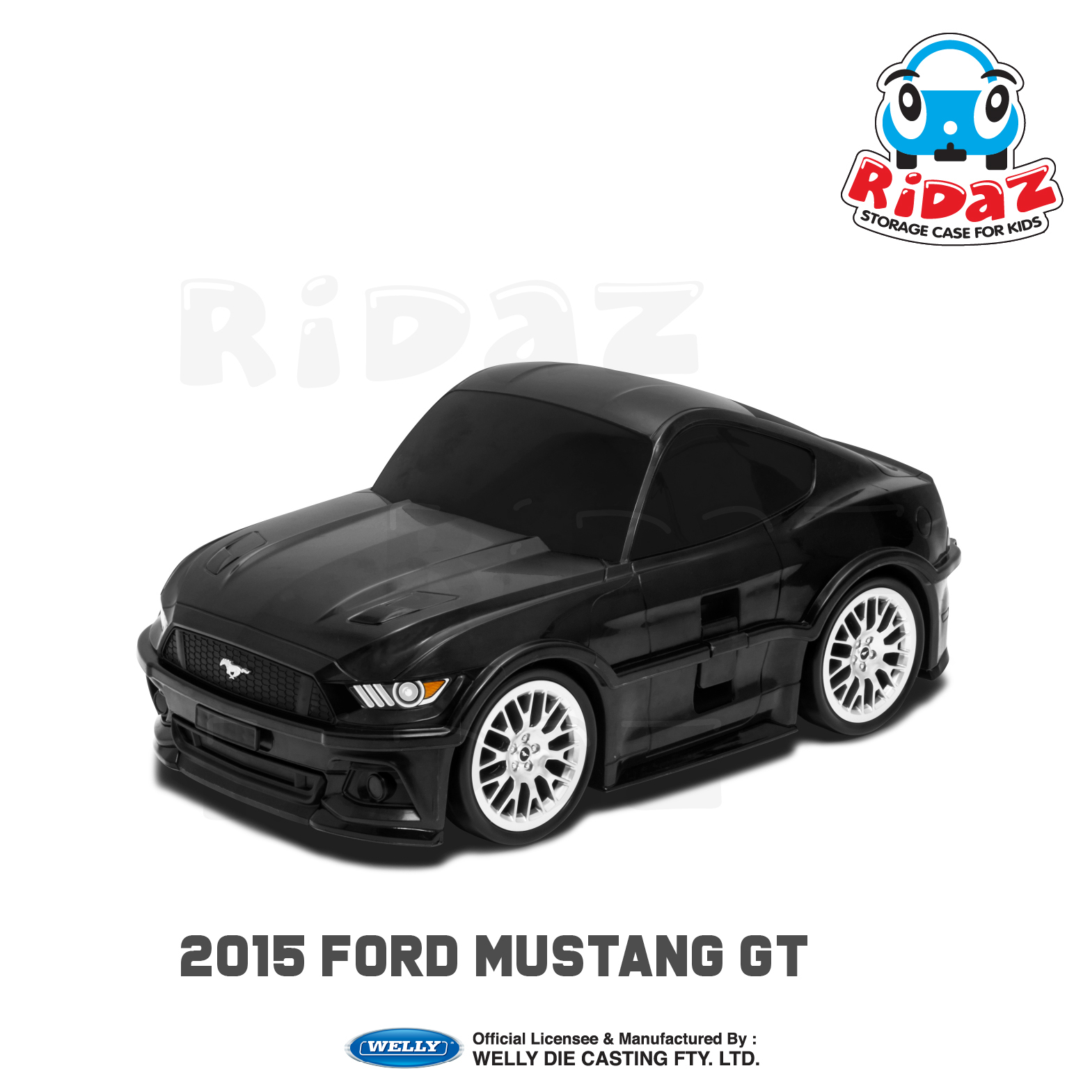 2015 福特野馬GT兒童行李箱-91006-黑色