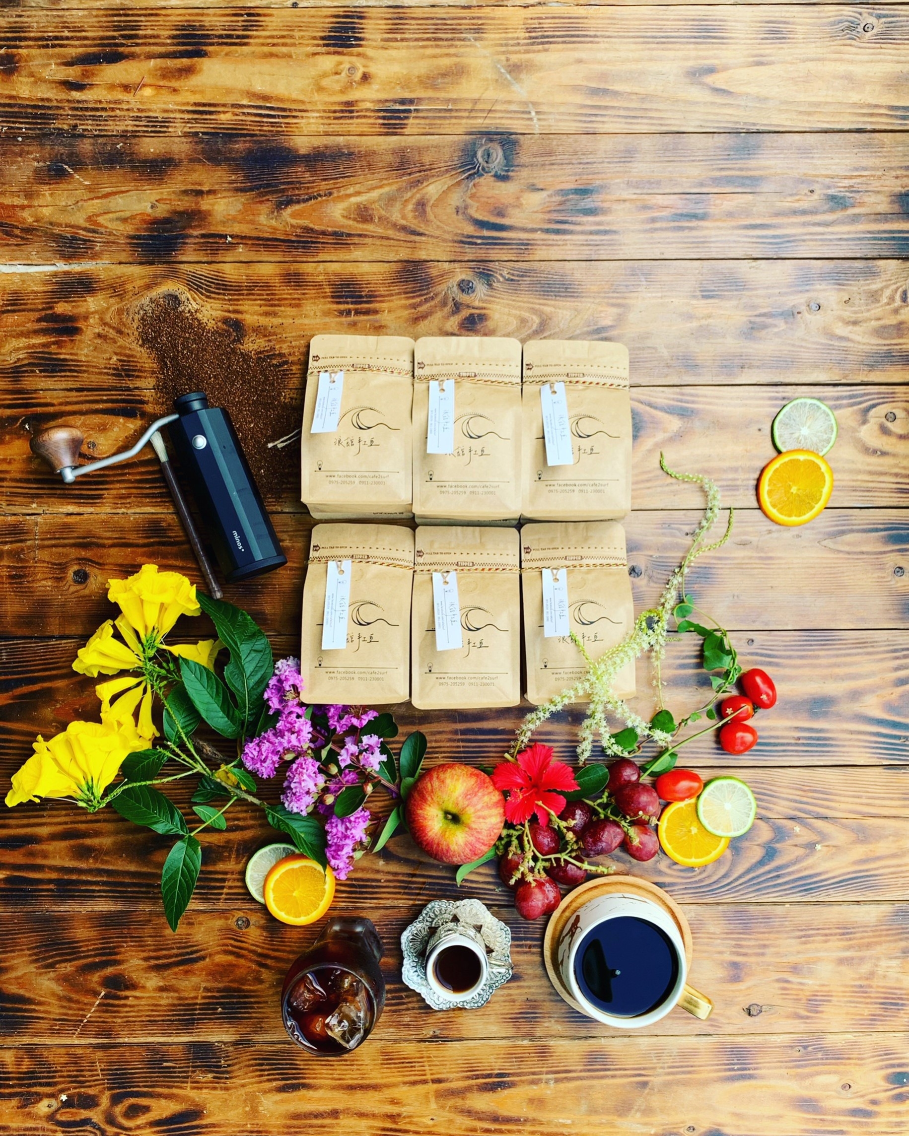 ︳小包豆六入組 　︳（1/4磅裝x6）