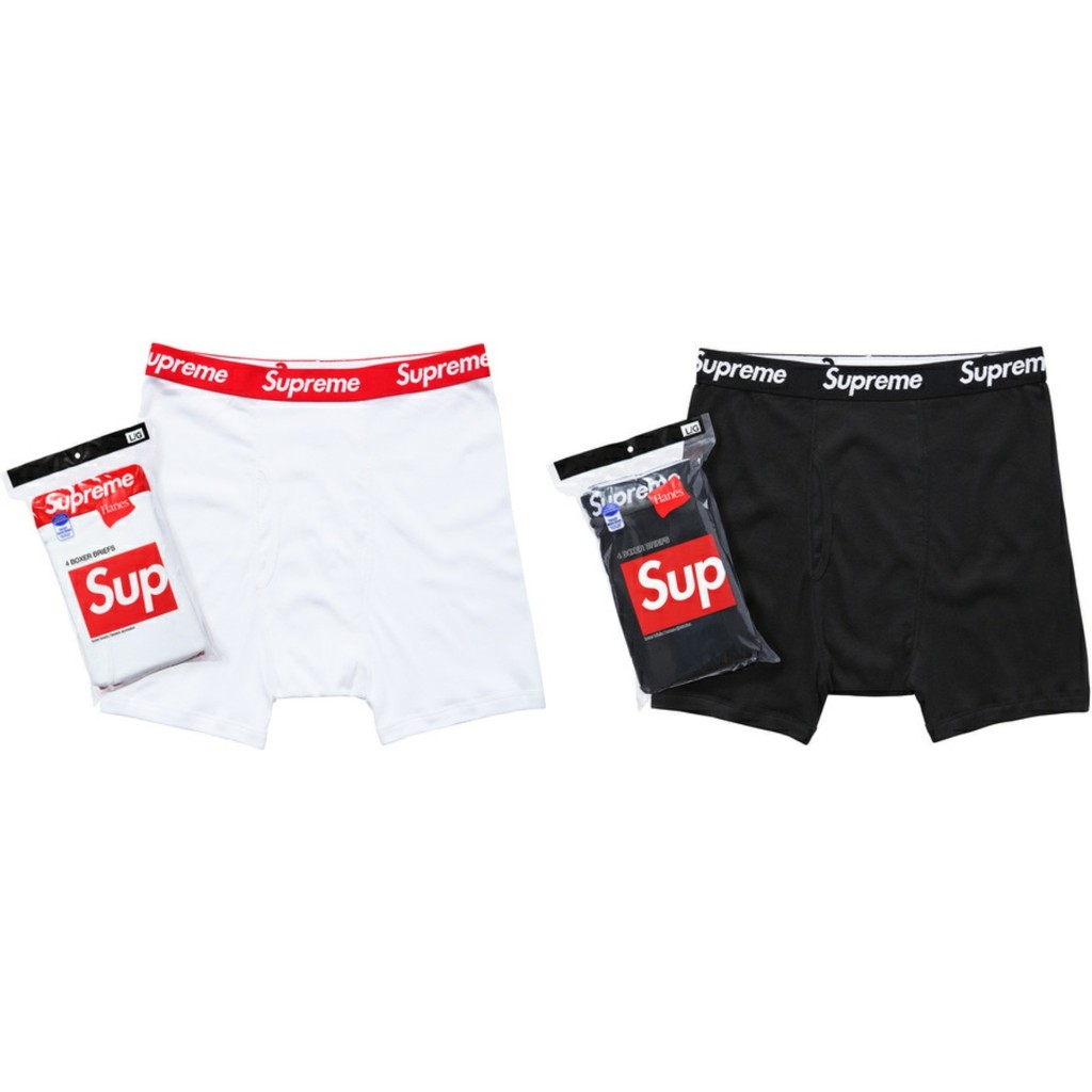 Supreme 18S/S Supreme®/Hanes® Boxer Briefs 內褲(四入)