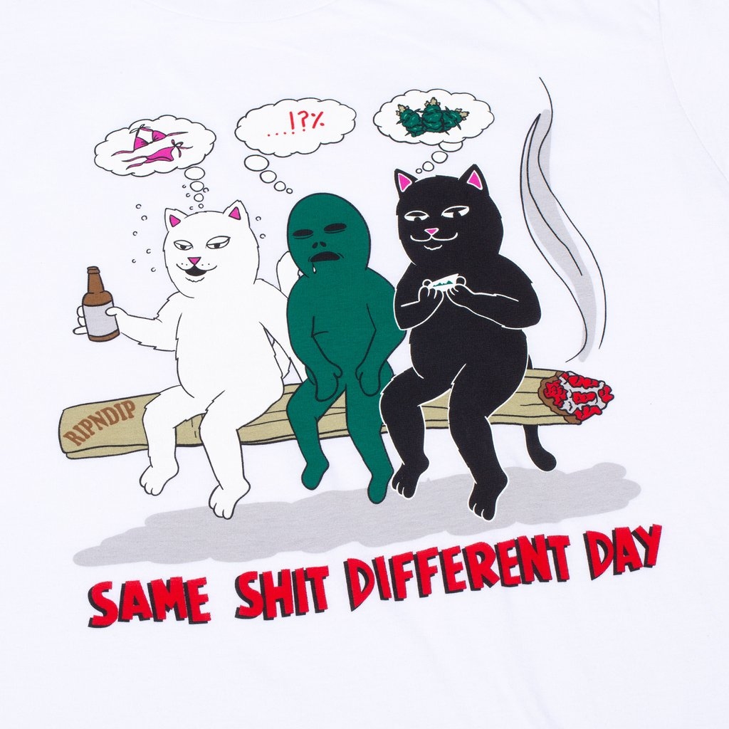 [現貨] RIPNDIP Same Dreams Tee (White)