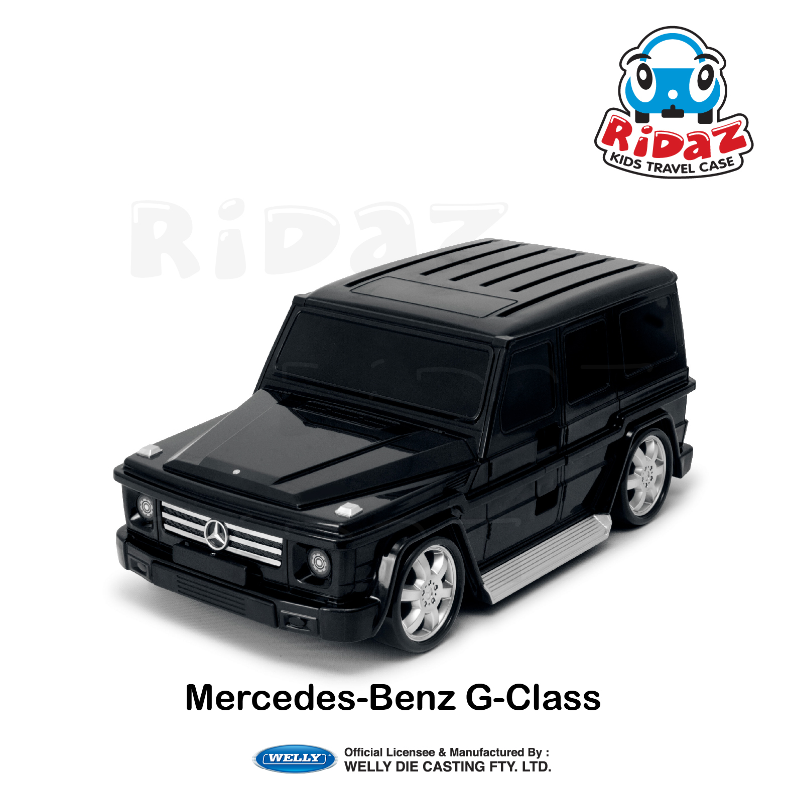 奔馳兒童行李箱-91009-黑色