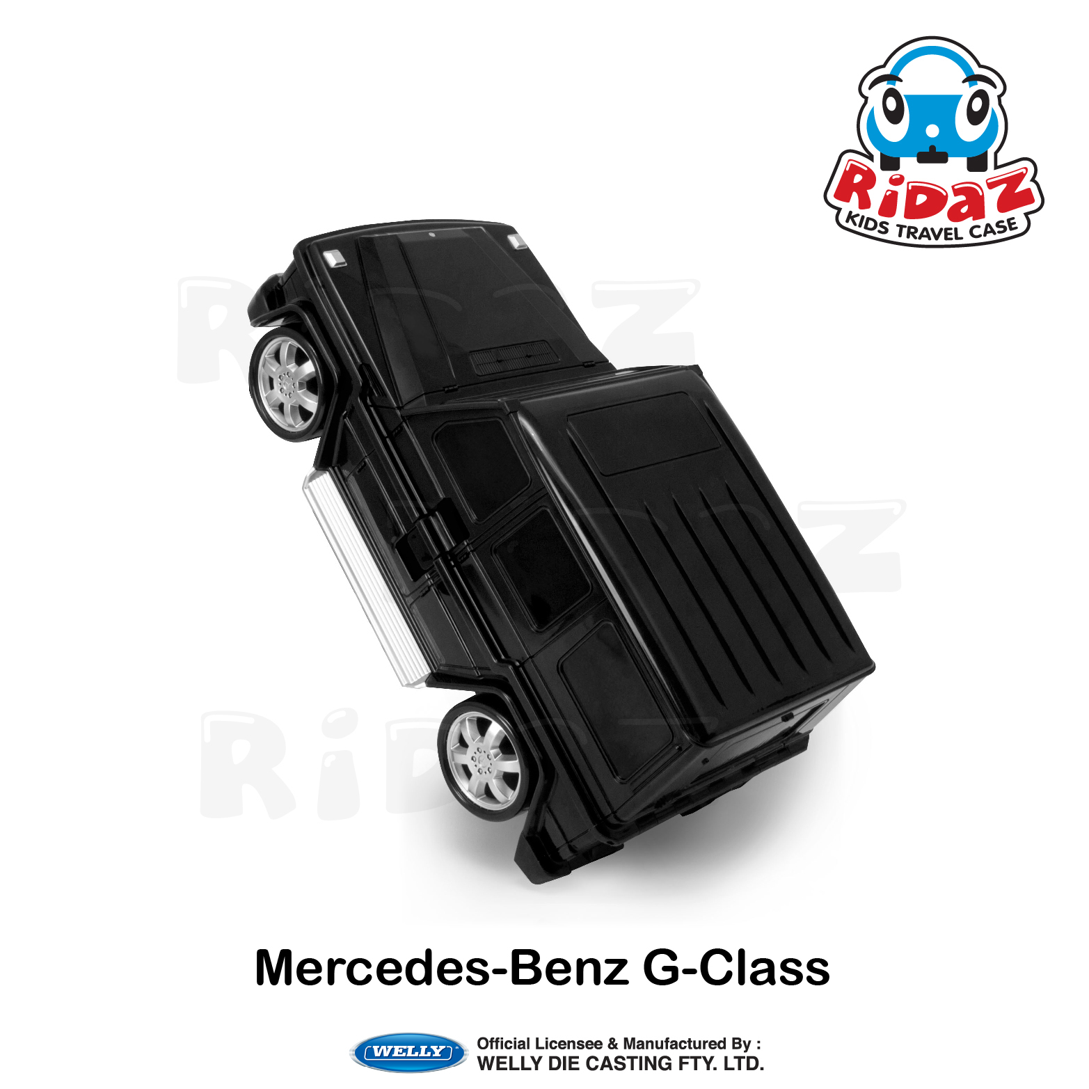 奔馳兒童行李箱-91009-黑色