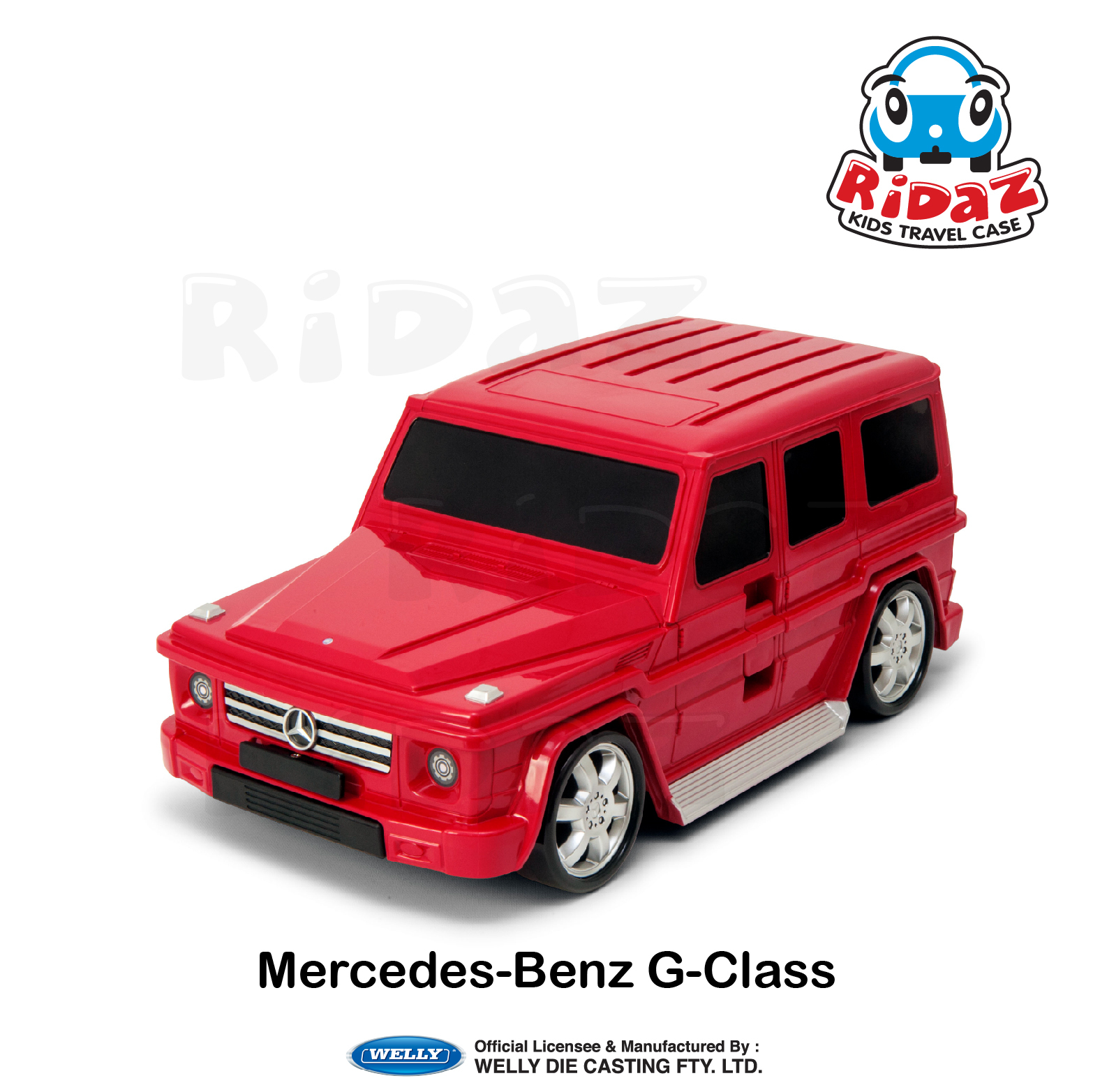 奔馳 G-class兒童行李箱-91009-紅色