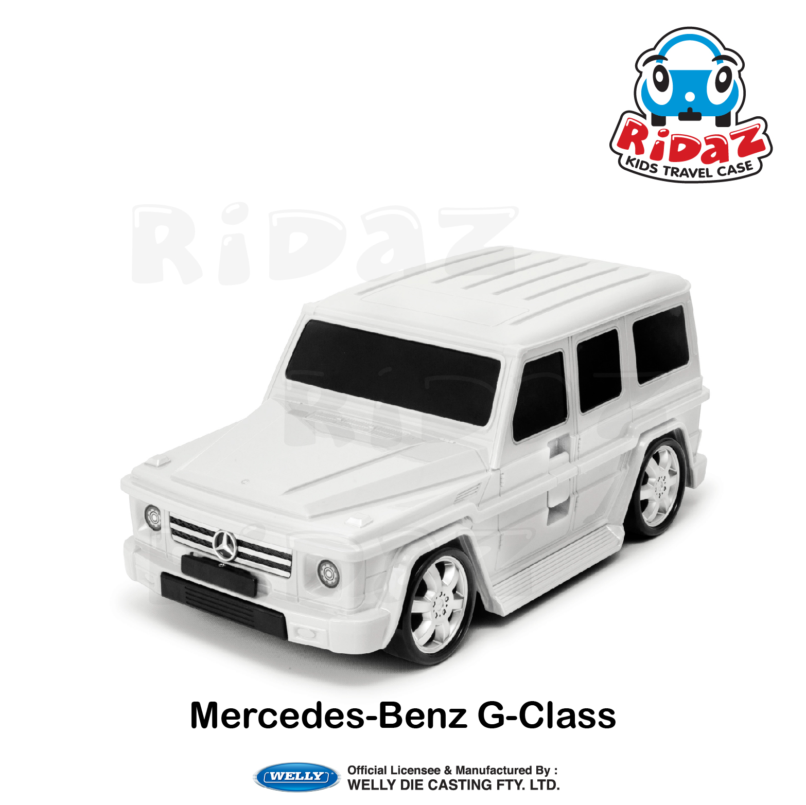 奔馳 G-class兒童行李箱-91009-白色