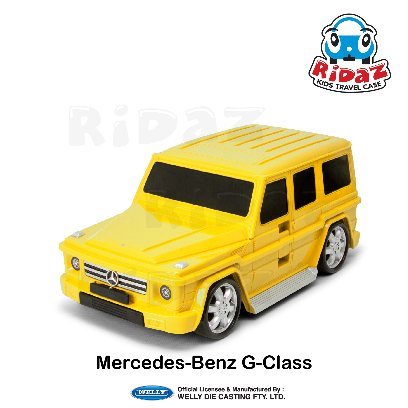 奔馳 G-class兒童行李箱-91009-黃色