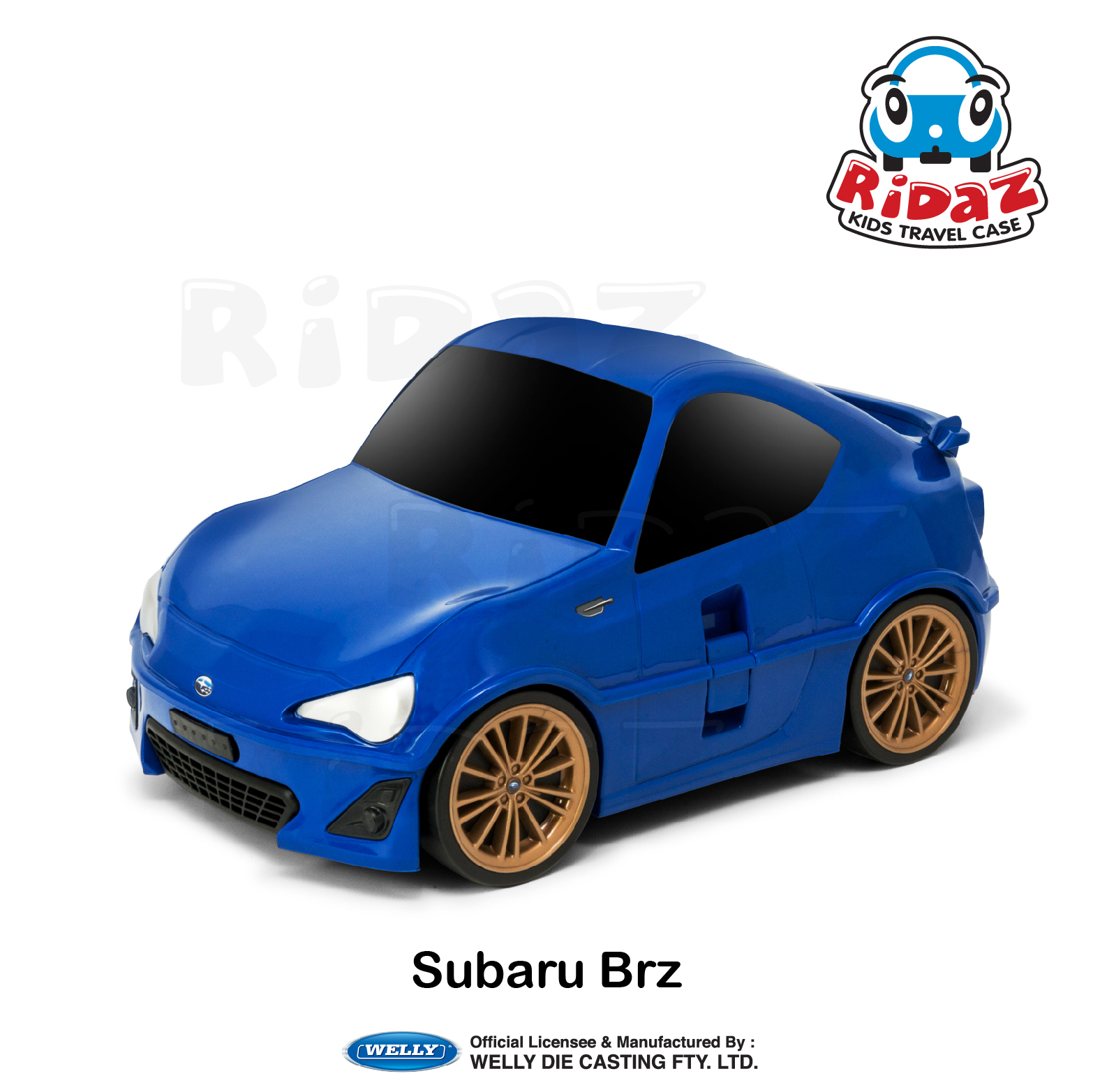 斯巴魯BRZ兒童行李箱-91010-藍色