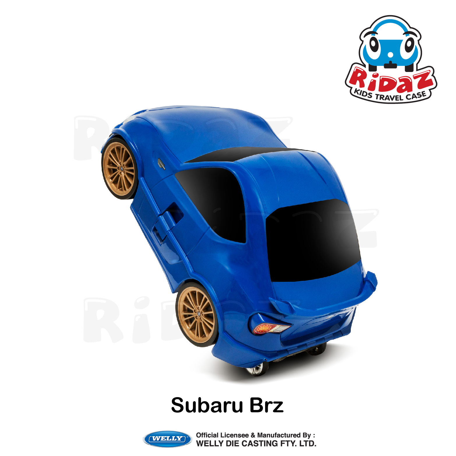 斯巴魯BRZ兒童行李箱-91010-藍色