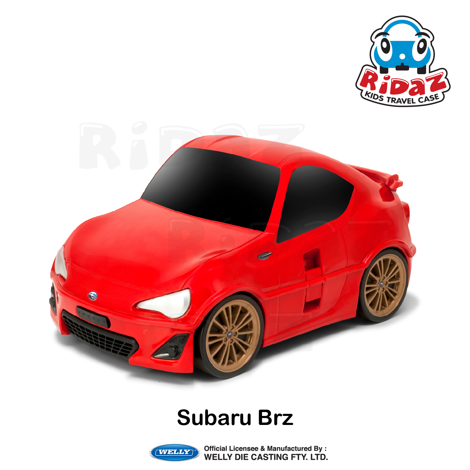 斯巴魯BRZ兒童行李箱-91010-紅色