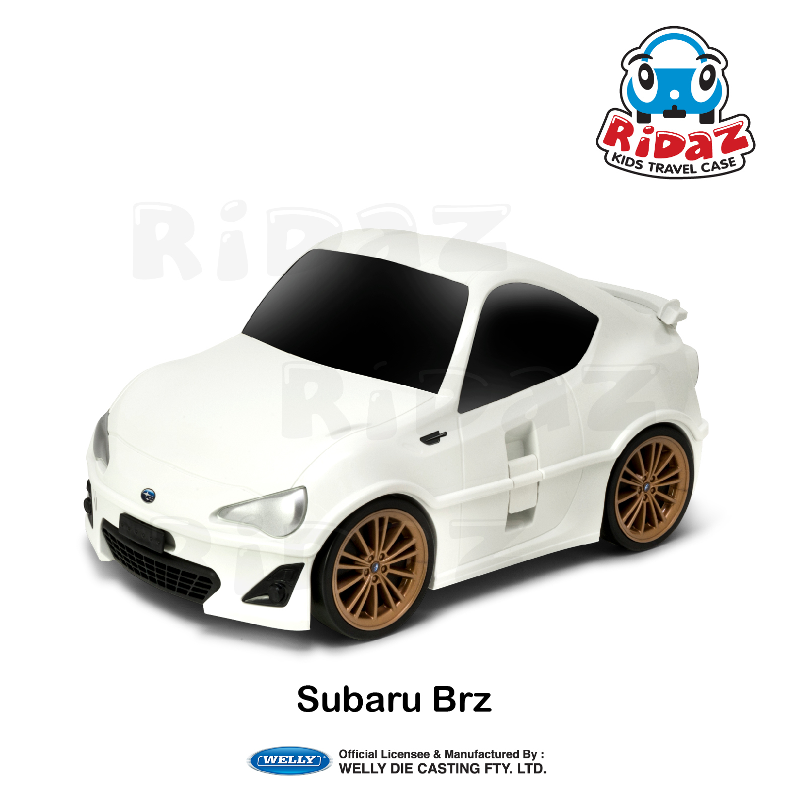 斯巴魯BRZ兒童行李箱-91010-白色