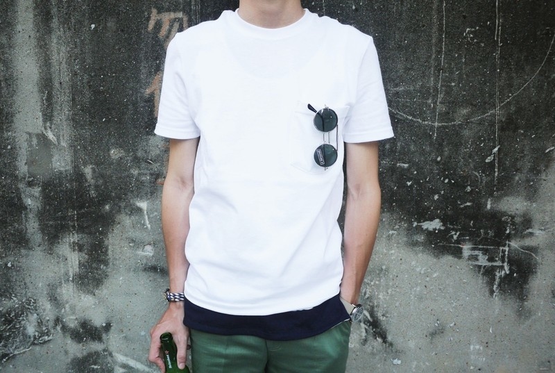 Bread&Boxers T恤材質親膚舒適，怕單穿太透可選擇多層次穿搭