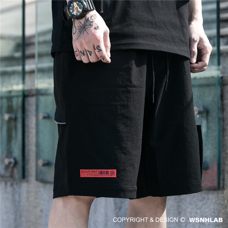 3M反光條多功能可拆卸五分褲