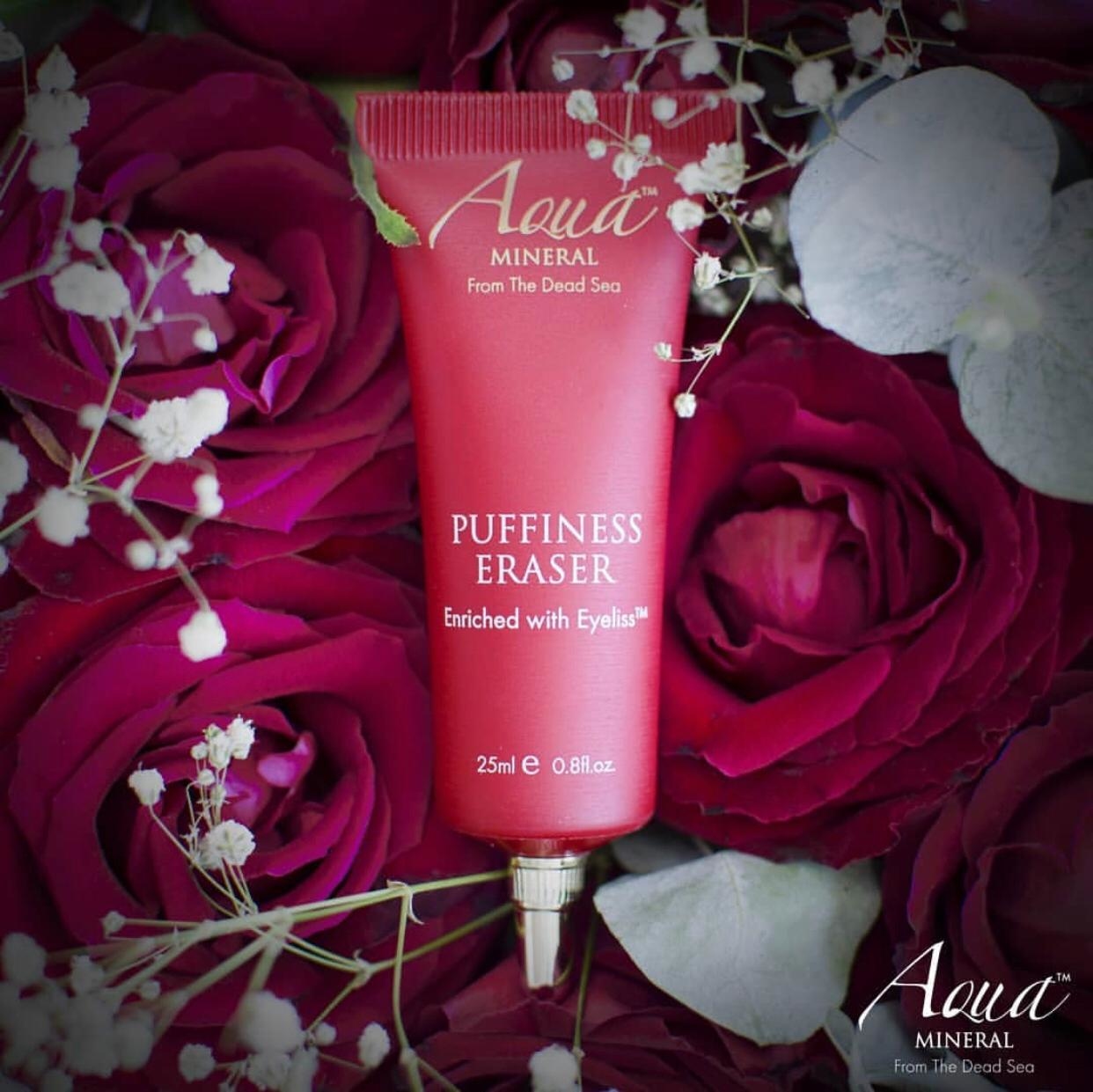 【瞬間消失!】Aqua Mineral 死海礦物瞬間去眼袋精華 25ml