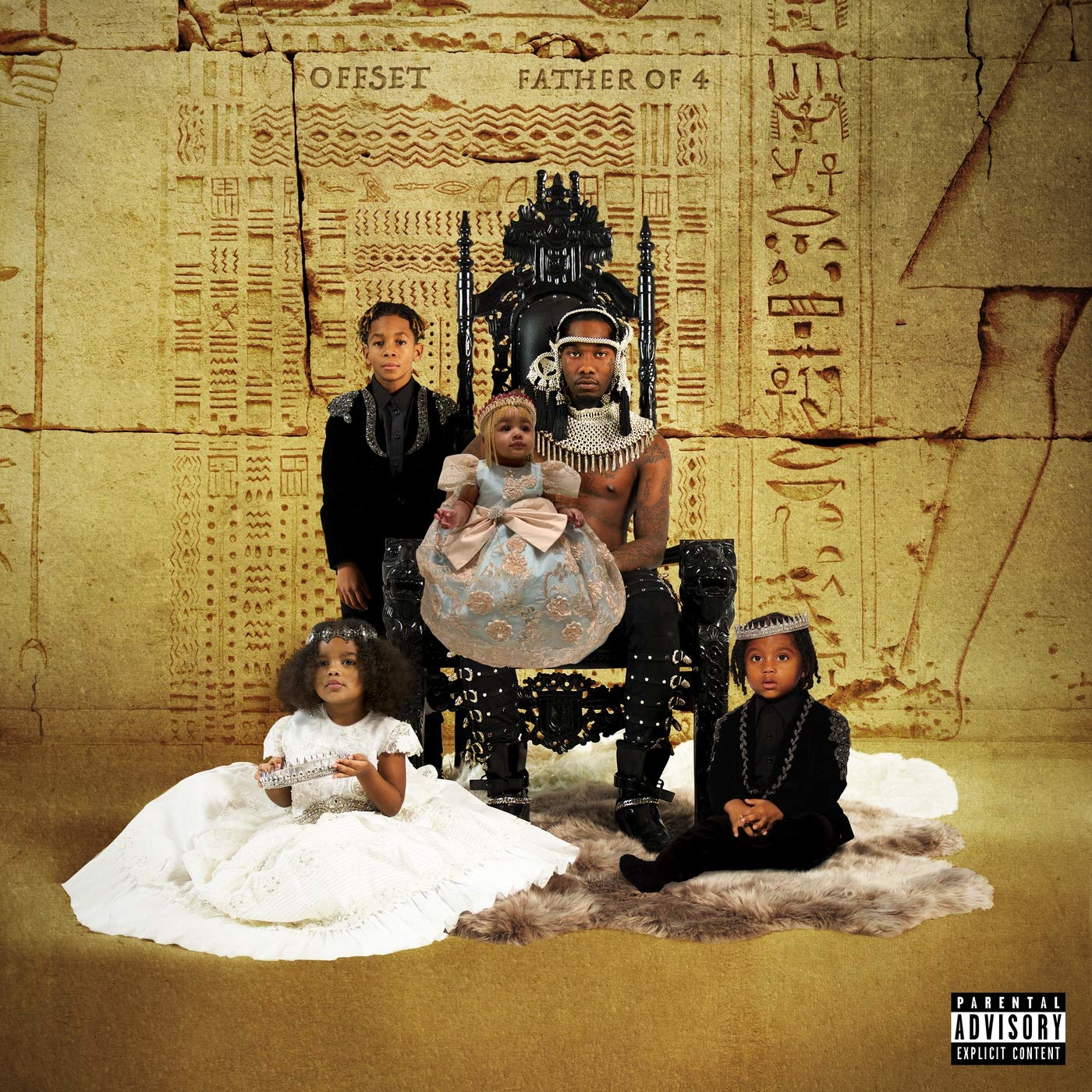 Migos / Offset 美國饒舌歌手 FATHER OF 4 (2019) 原裝CD專輯 雙黑膠