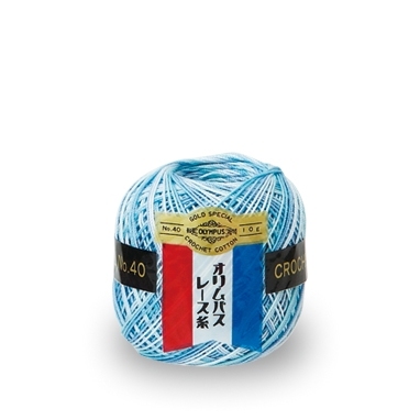 現貨 日本Olympus 金票40 10g段染蕾絲線