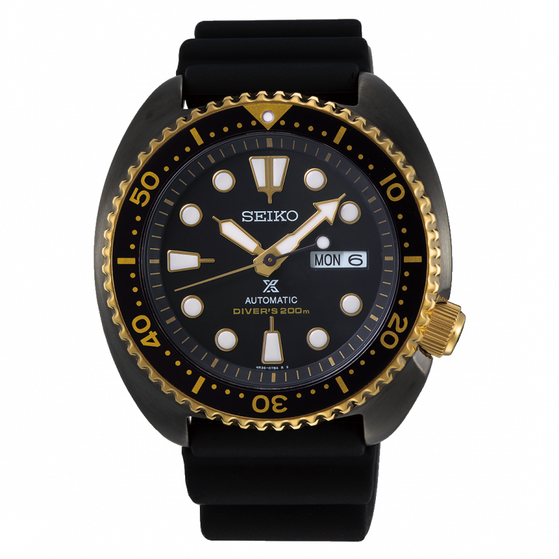 萬年鐘錶 - SEIKO PROSPEX 絢麗暗黑深海 DIVER SCUBA 機械潛水錶 SRPD46J1  / 4R36-07L0K 錶徑45MM