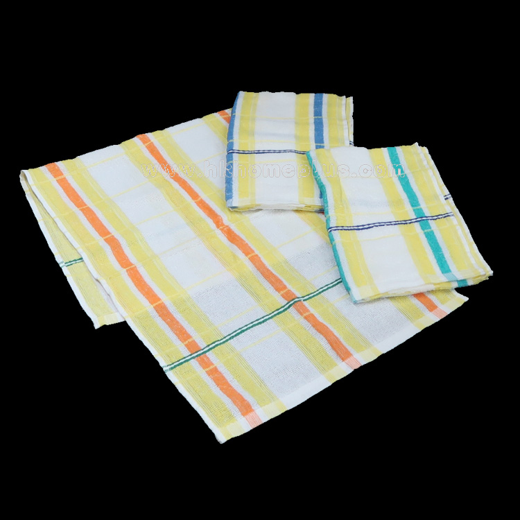 6條裝 麻雀格面巾 4130401