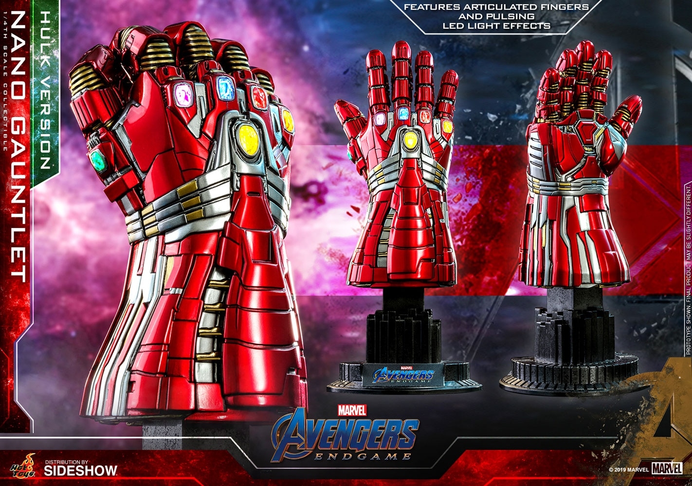 Hot toys 1/4《Avengers: Endgame》 Nano Gauntlet