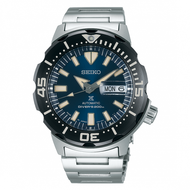萬年鐘錶 - SEIKO PROSPEX 愛海洋  DIVER SCUBA 機械潛水錶 SRPD25J1 / 4R36-07B0B  錶徑42.4MM