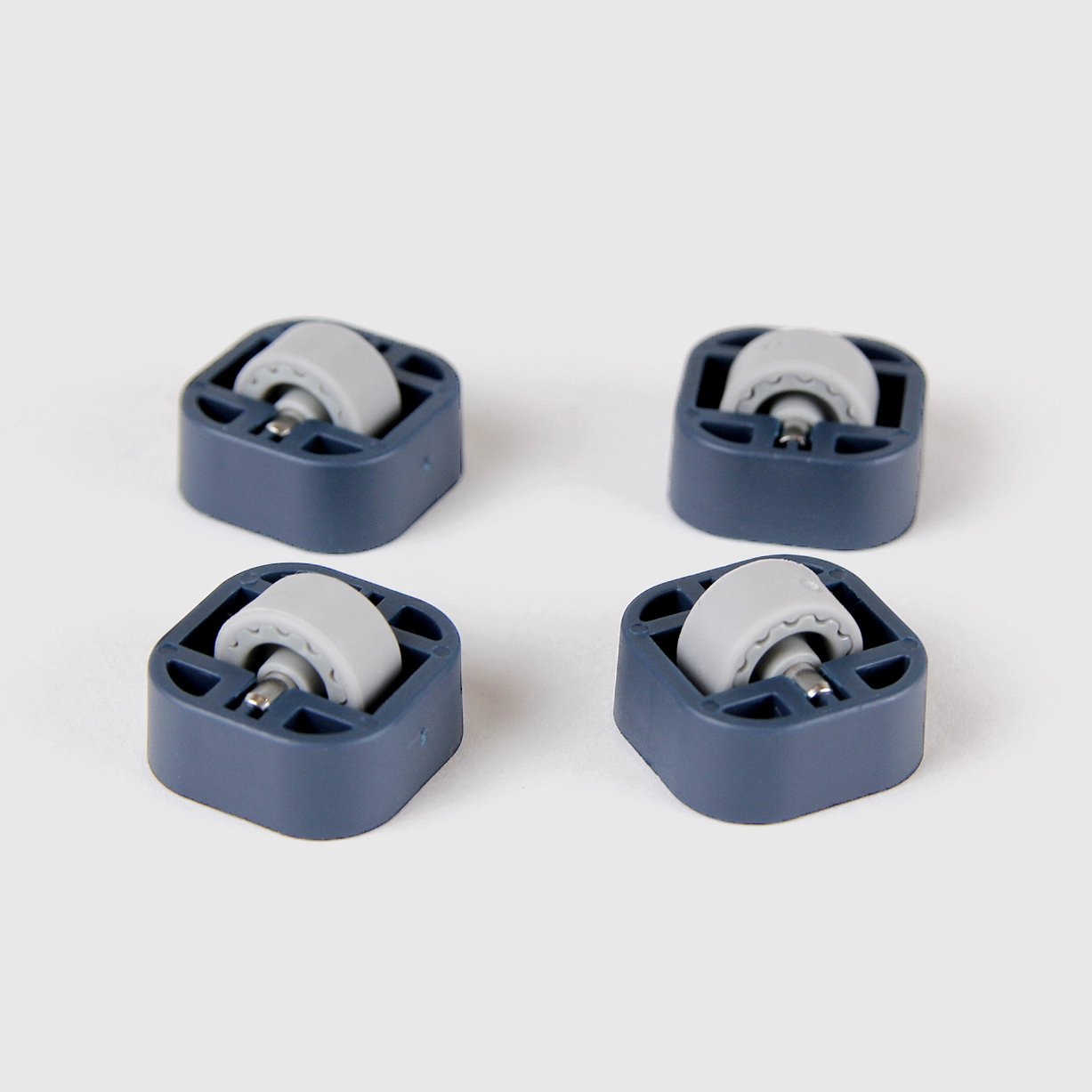 機能飼料箱︱輪組 - 藍