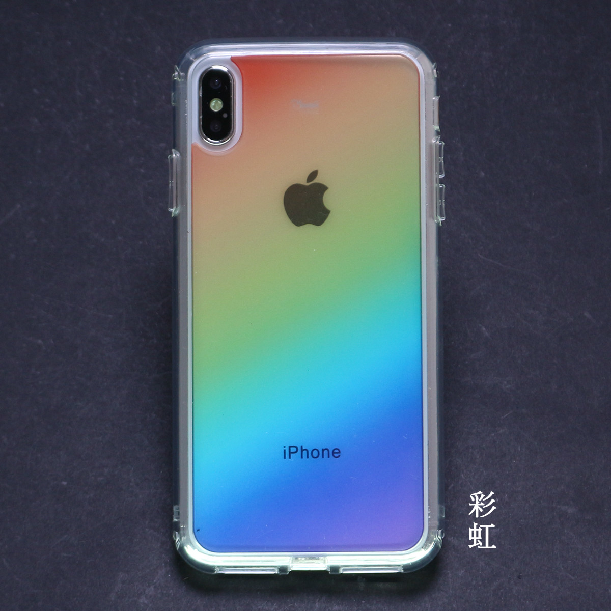 <iPhone> 彩虹  極空戰甲 彩雕