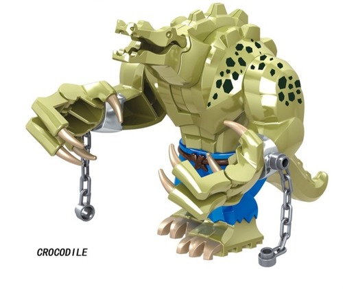 Crocodile DC Super Heroes Minifigures Fit Lego