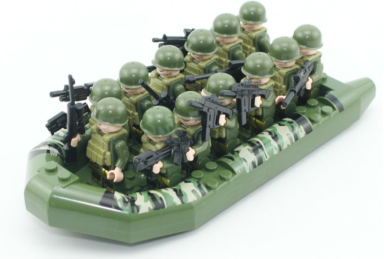 13PCS Military Special Forces Soldiers Bricks Figures
