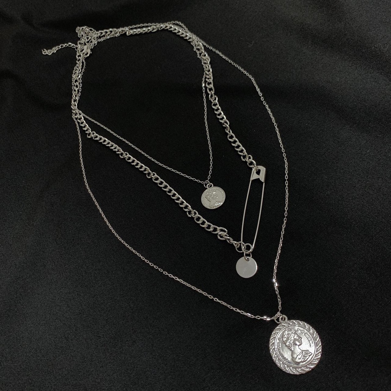 ETERNITY 三層可拆卸別針項鍊