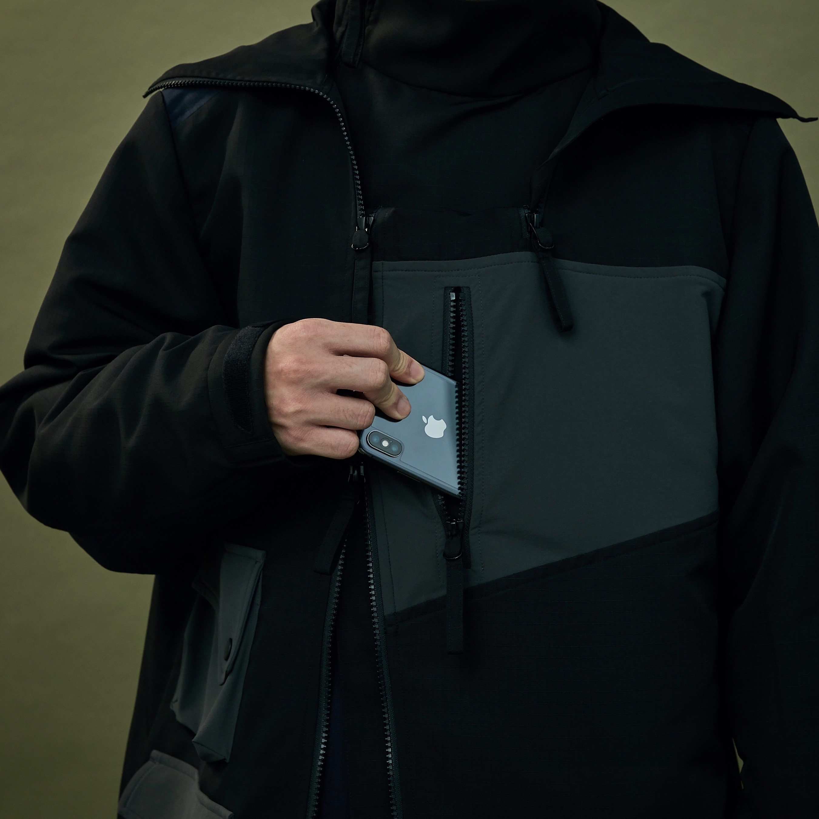 GOOPiMADE x WISDOM CHAOS Functional Anorak Jacket - Mus