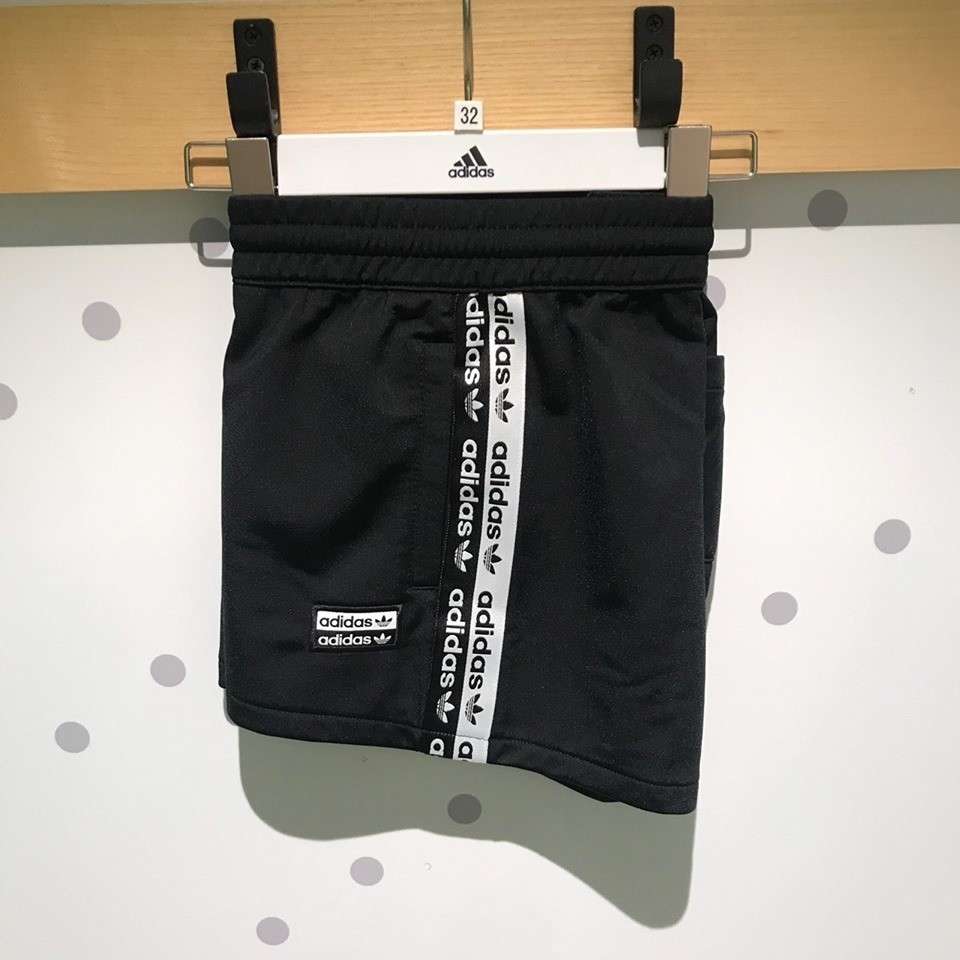 Adidas originals tape sales poly shorts