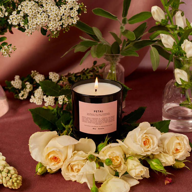 Boy Smells玫瑰花瓣香氛蠟燭