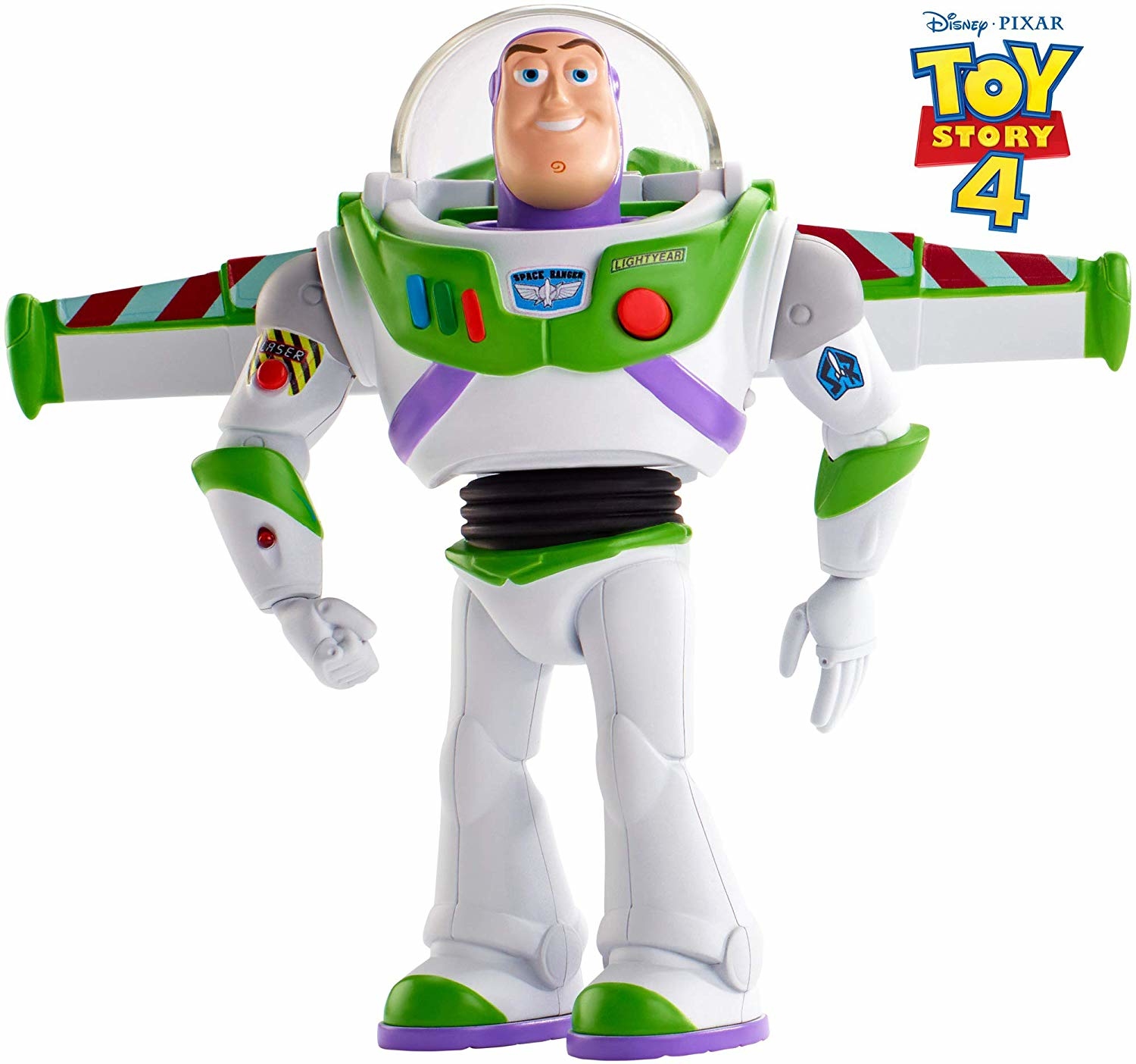 Toy Story 玩具總動員 巴斯光年 聲光效果電動模型公仔 18cm