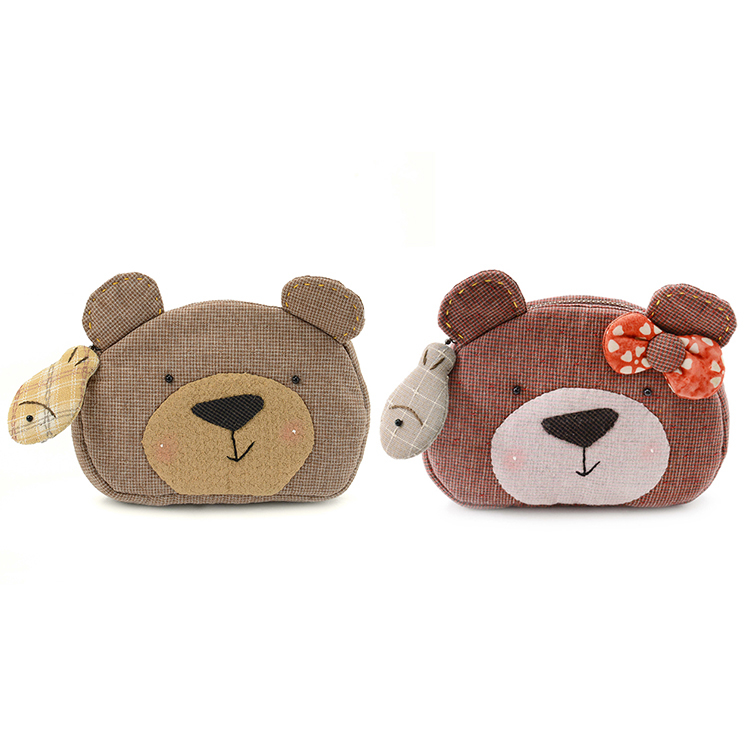 可愛教主-熊熊零錢包(材料包)