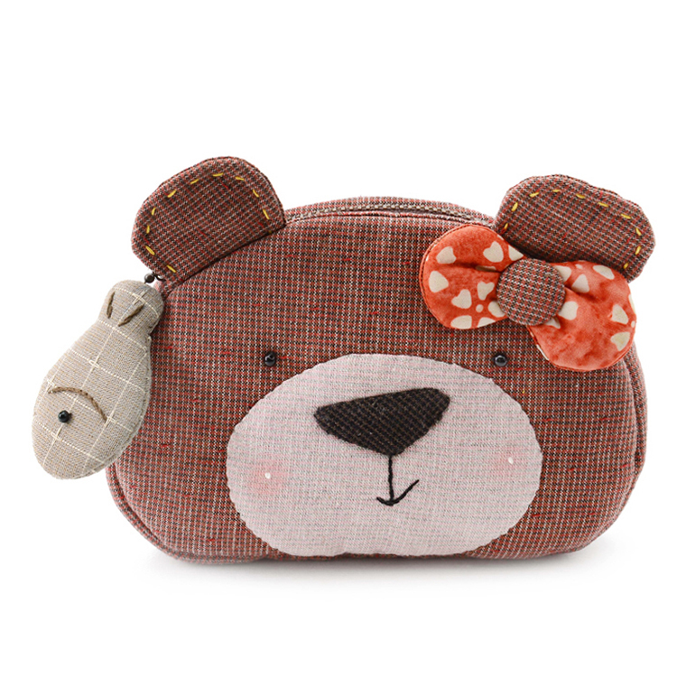 可愛教主-熊熊零錢包(材料包)