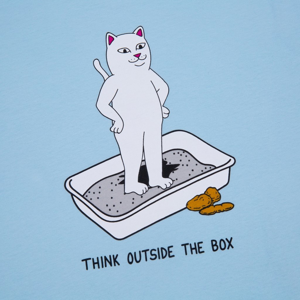 [現貨] RIPNDIP Think Outside Tee (Baby Blue)