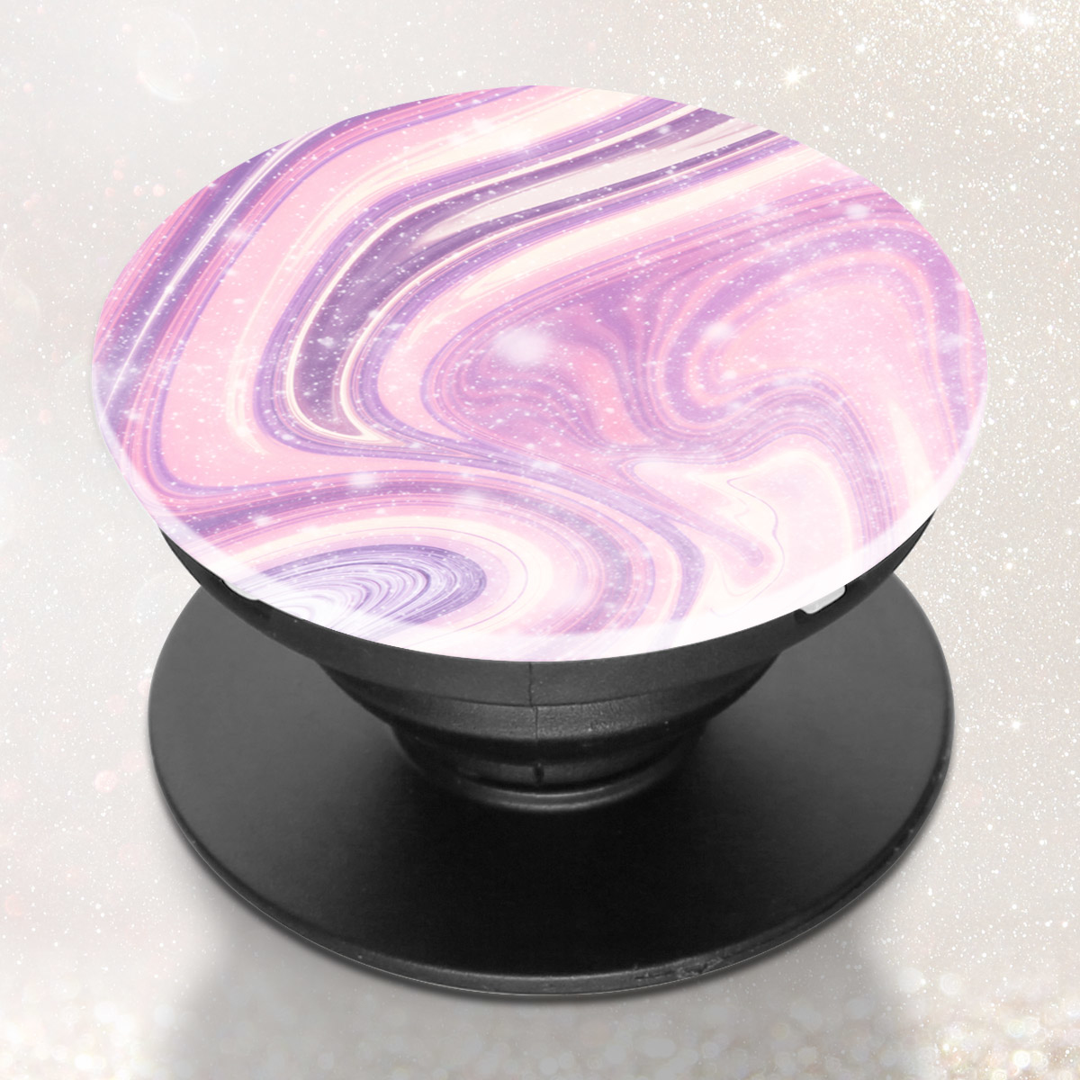 泫渦大理石紋手機支架