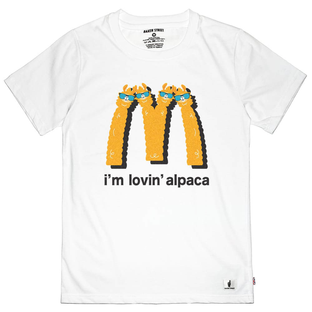 I'm Lovin' Alpaca 麥當駝 短T