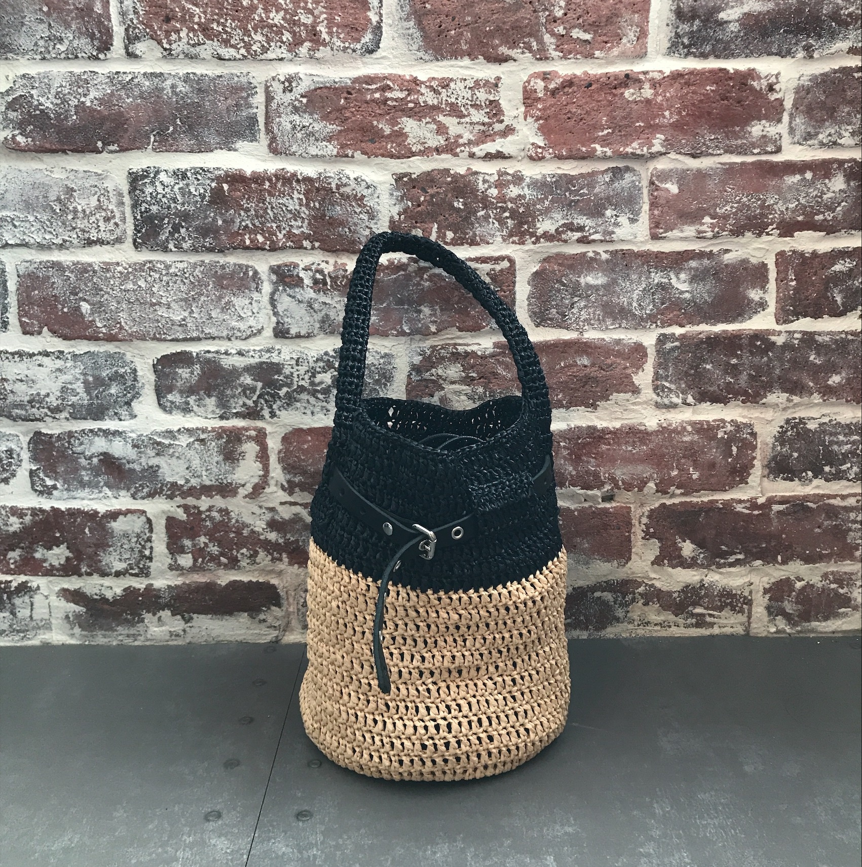 [線製集材料包] #9 渡假手提包