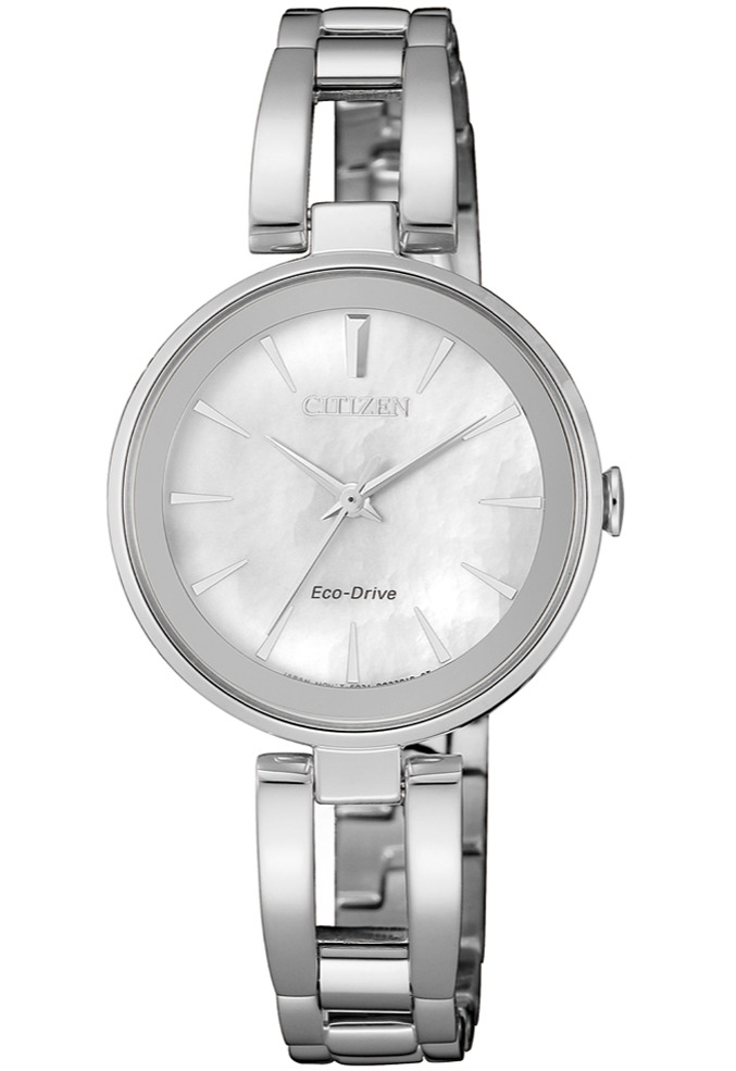 萬年鐘錶 - Citizen 星辰錶   光動能 女錶  EM0631-83D 表徑 28MM