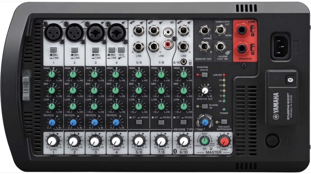 YAMAHA - STAGEPAS 600BT Pa System 行動式PA系統（內建藍牙） 街頭藝人 行動式音響