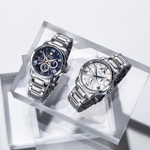 萬年鐘錶 - SEIKO Premier 人動電能月相男錶  SRX015J1  /   5D88-0AH0S  錶徑42.5MM