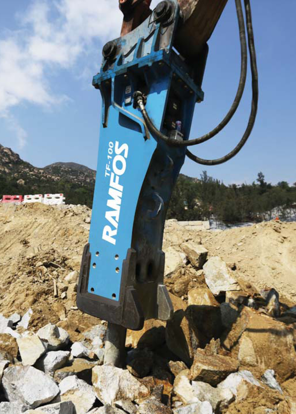 重型油壓炮 [TF40 - TF100]