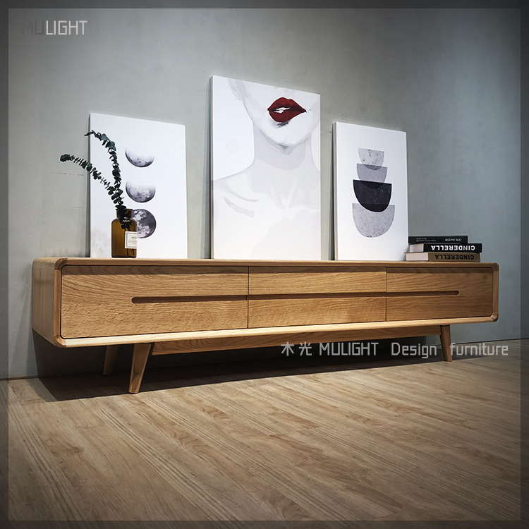 Esther-白橡木北歐收納電視櫃|可訂製