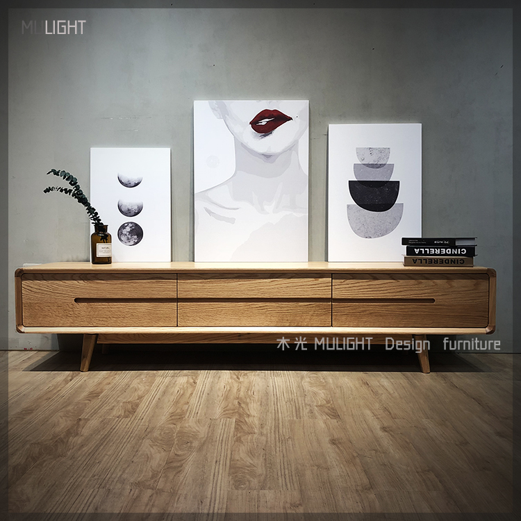 Esther-白橡木北歐收納電視櫃|可訂製