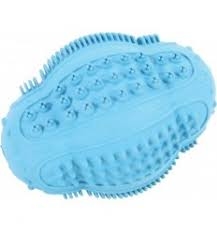 法國Zolux 橡膠玩具 - Oval Dental Ball 9.5cm (顏色隨機)